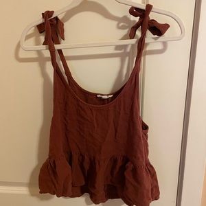 pac sun tie top with flowy bottom